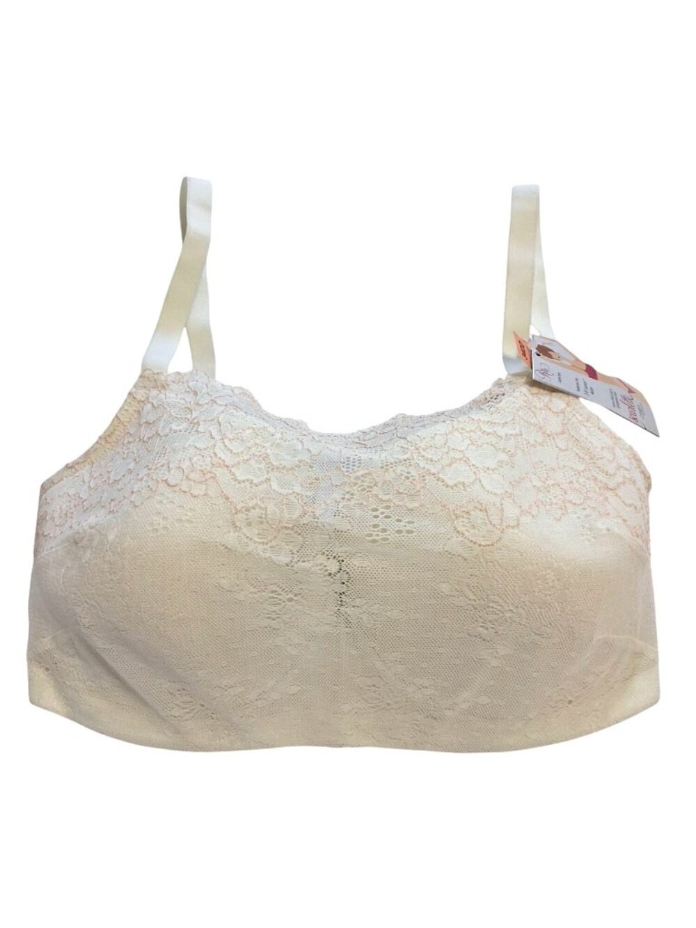 Scarlette By Modern Movement Rita Cami Bra 34DD Beige Lace